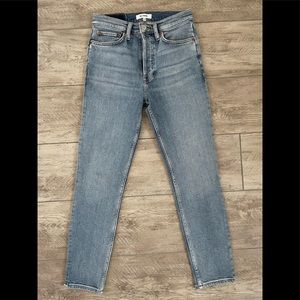 Redone Mid 90 skinny jean Size 26